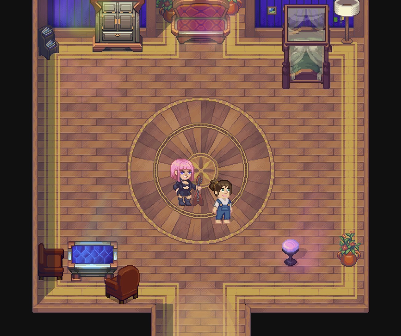 Dungeon & Love: Prompt to AIVeronica’s Heart game screenshot