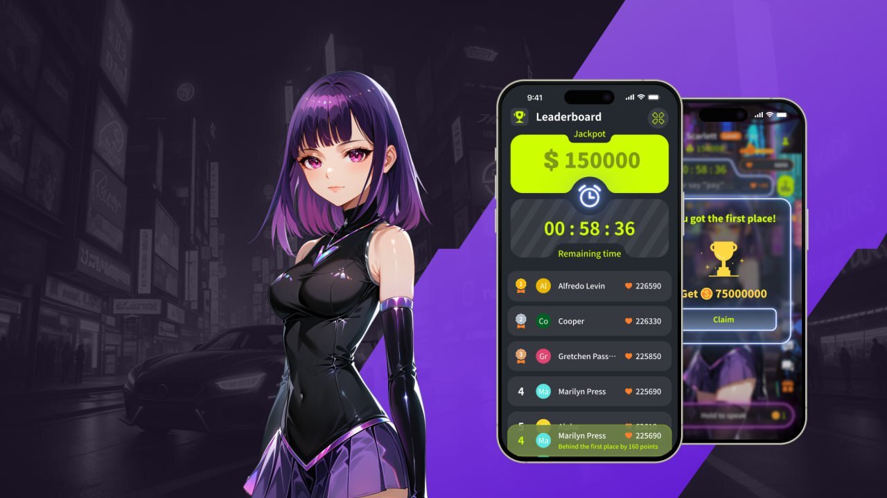 Heart Talk: A Date with AIVeronica game screenshot